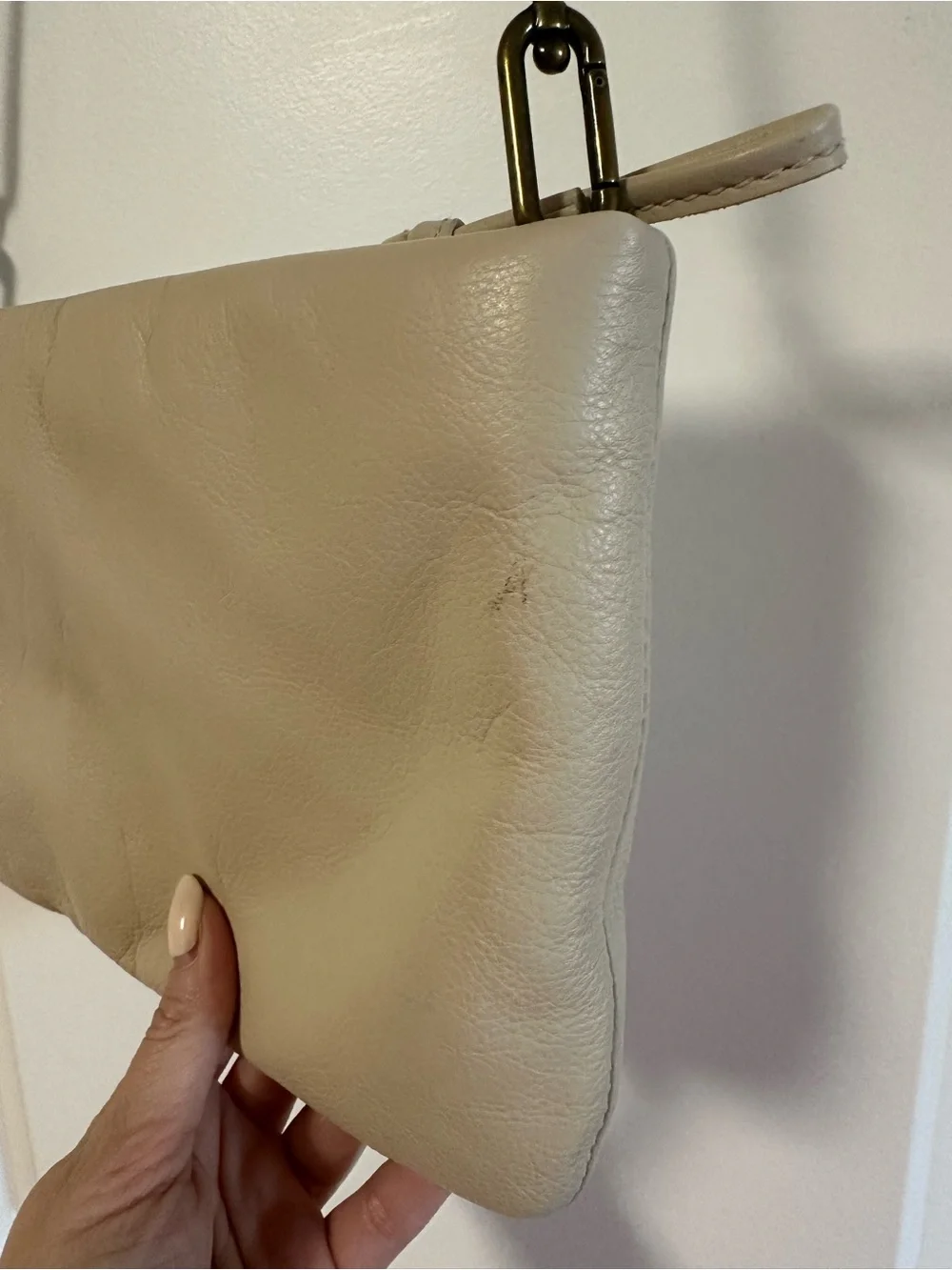 Madewell “The Puff” Crossbody Bag in Bone - Picture 6 of 8